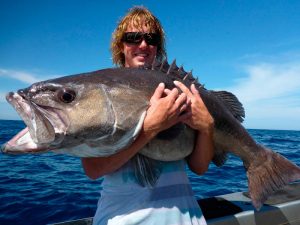 Capt Chase with a FAT Puka
