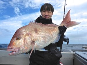 Light coloured snapper on Epic fishing charters