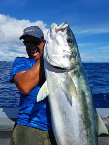 Solid Yellowtail Kingfish caught on an Epic Adventures charter