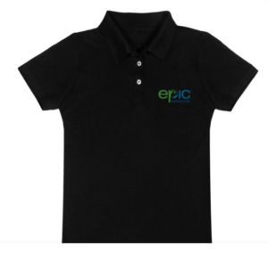 Epic embroidered polo
